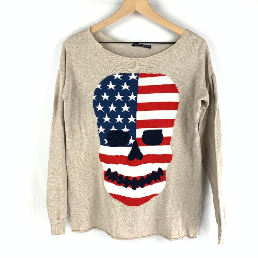 Brandy Melville Skull Longsleeve